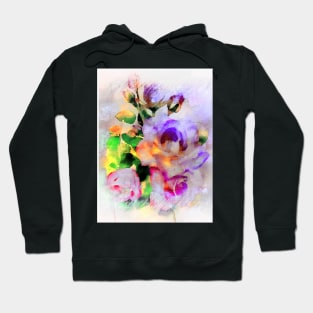 rainbow roses Hoodie